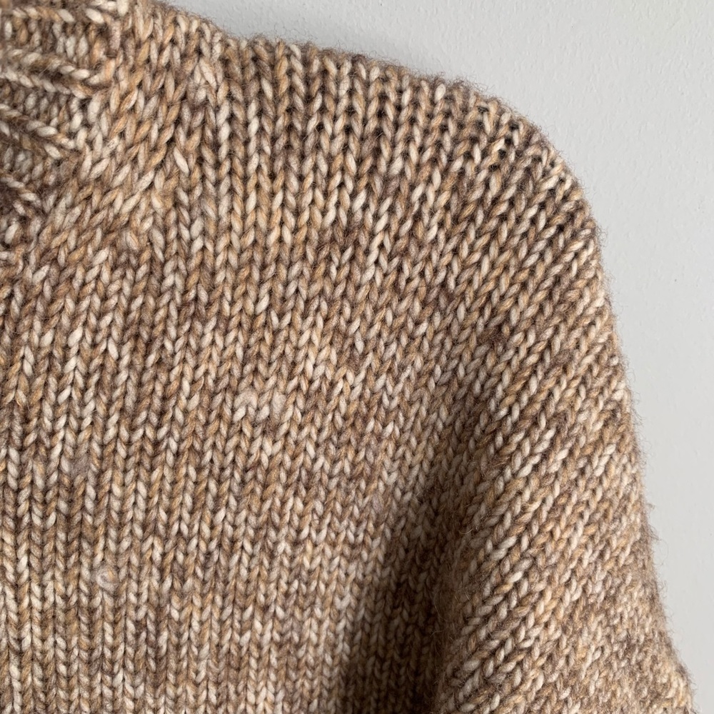 J. Crew Marled Italian Wool Turtleneck Sweater - Picture 3 of 5